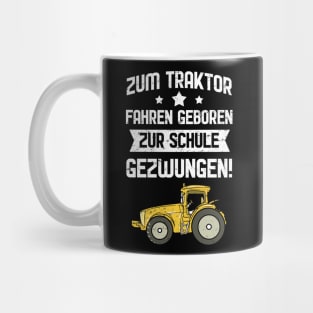 Farm Vehicle Tractors Driving Mug